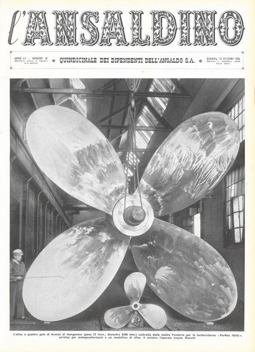 L&#039;Ansaldino, n. 19, 1956